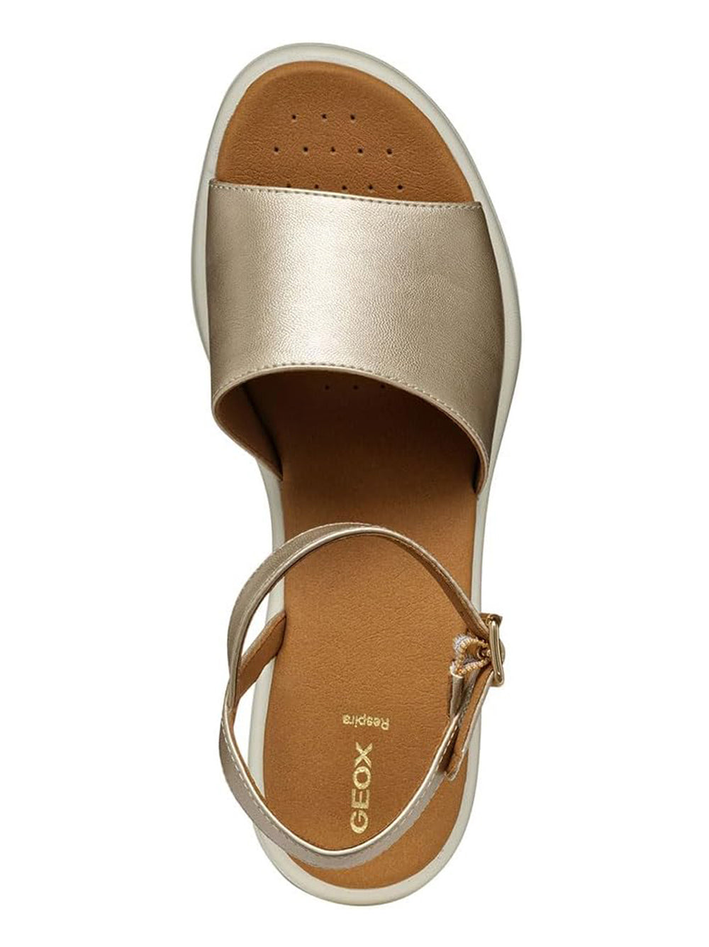 GEOX Sandali con zeppa Donna - Oro modello D550EA000NF