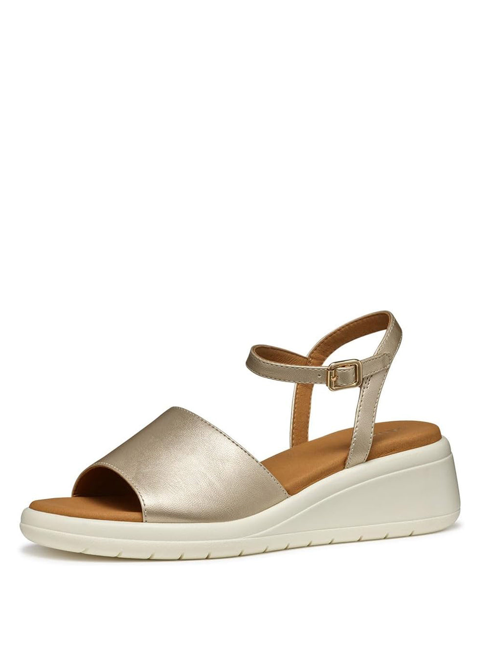 GEOX Sandali con zeppa Donna - Oro modello D550EA000NF