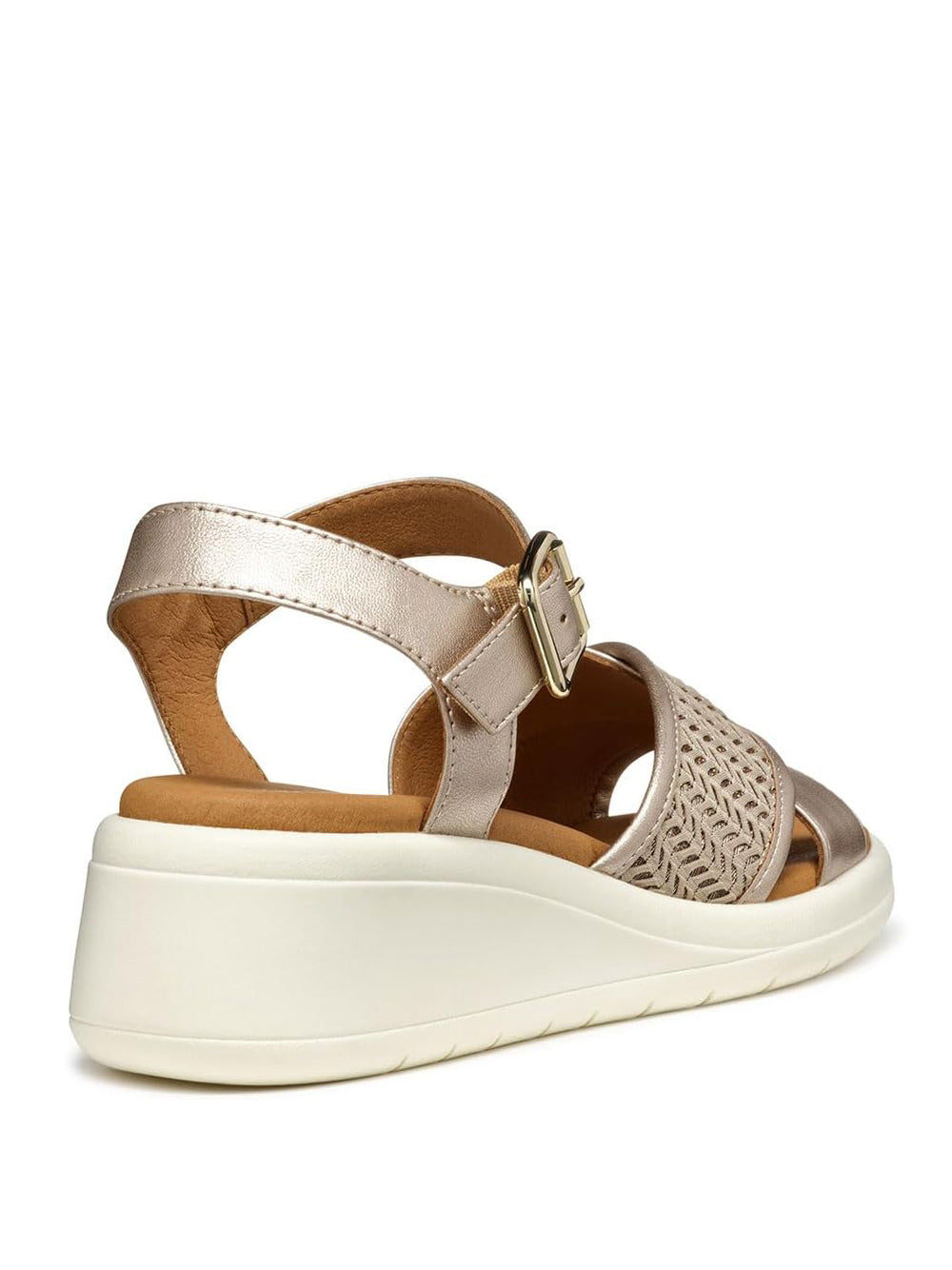 GEOX Sandali con zeppa Donna - Beige modello D550EG0NFDS