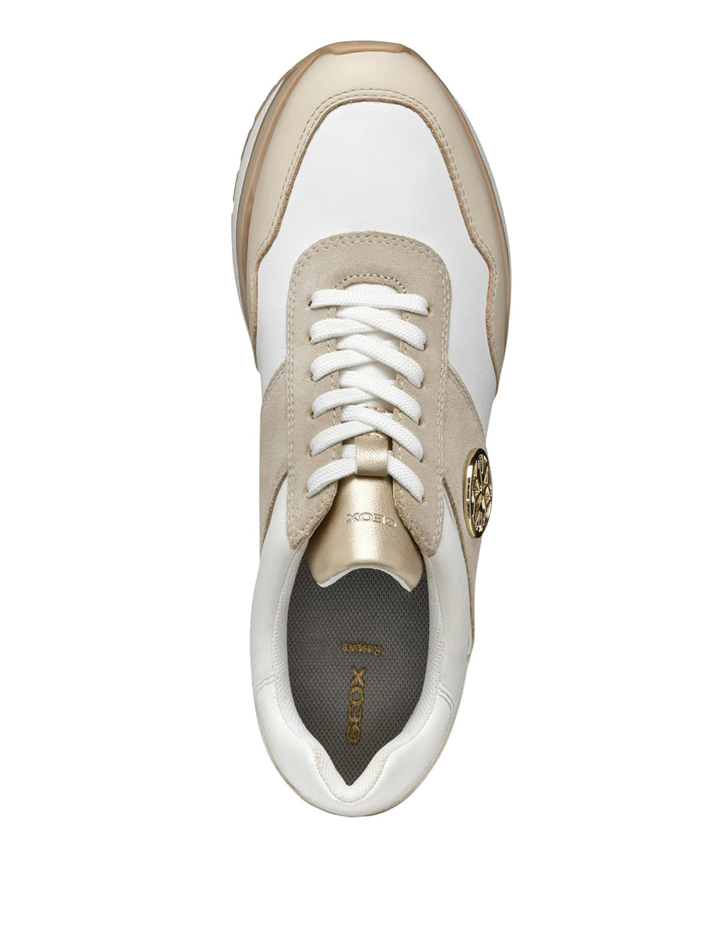 GEOX Sneakers platform Donna - Bianco modello D55MZA8522