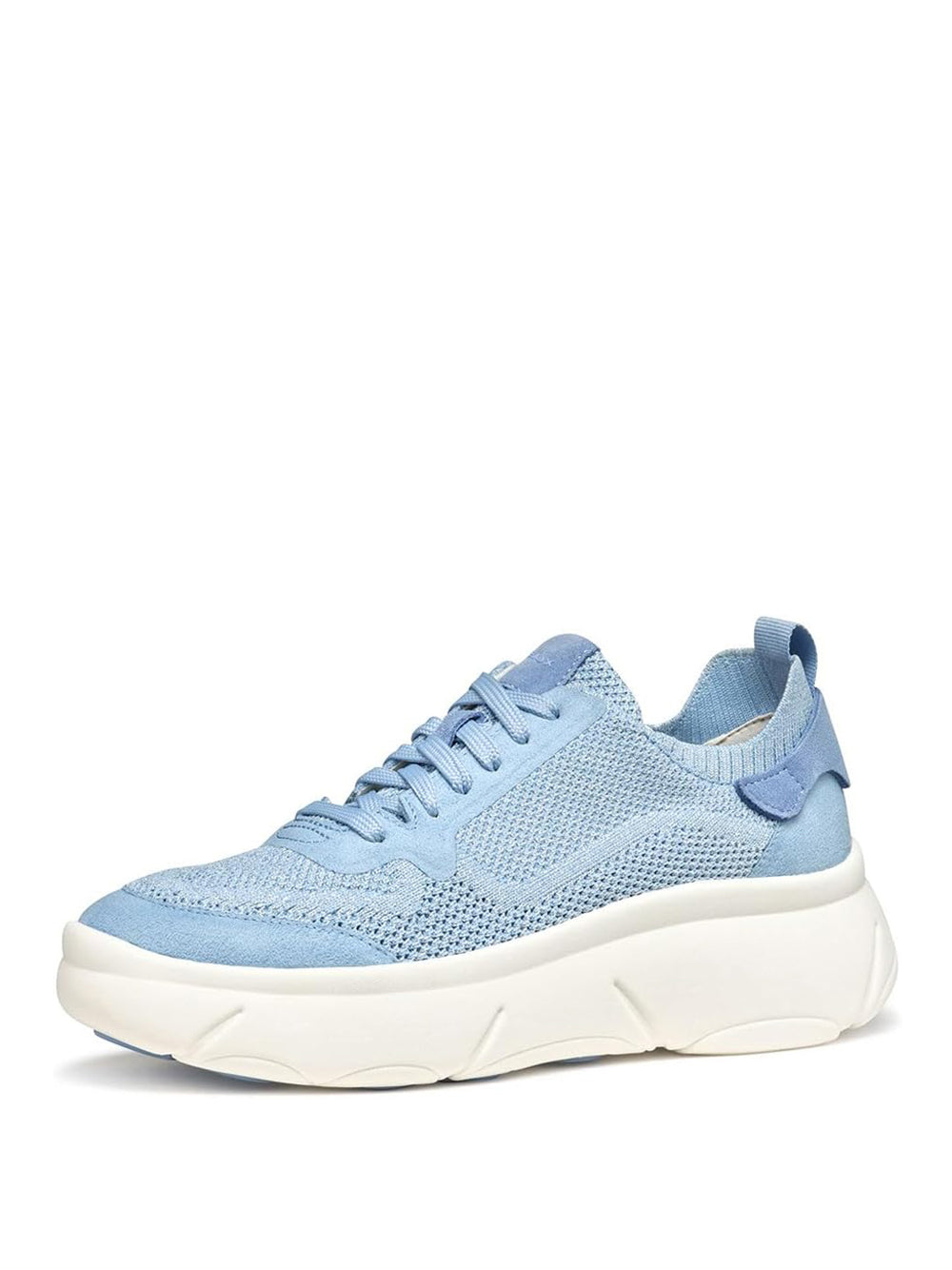 GEOX Sneakers platform Donna - Blu modello D55NHA09T22