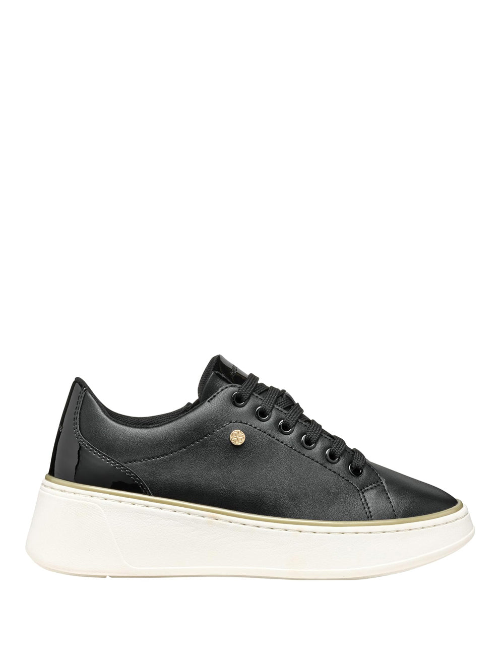 GEOX Sneakers platform Donna - Nero modello D55YHA5402