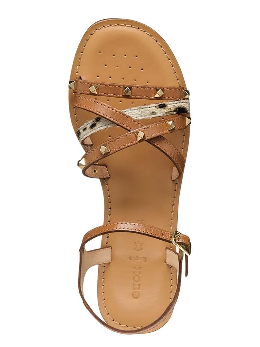 GEOX Sandali Donna - Cuoio modello D55YMD01JQS