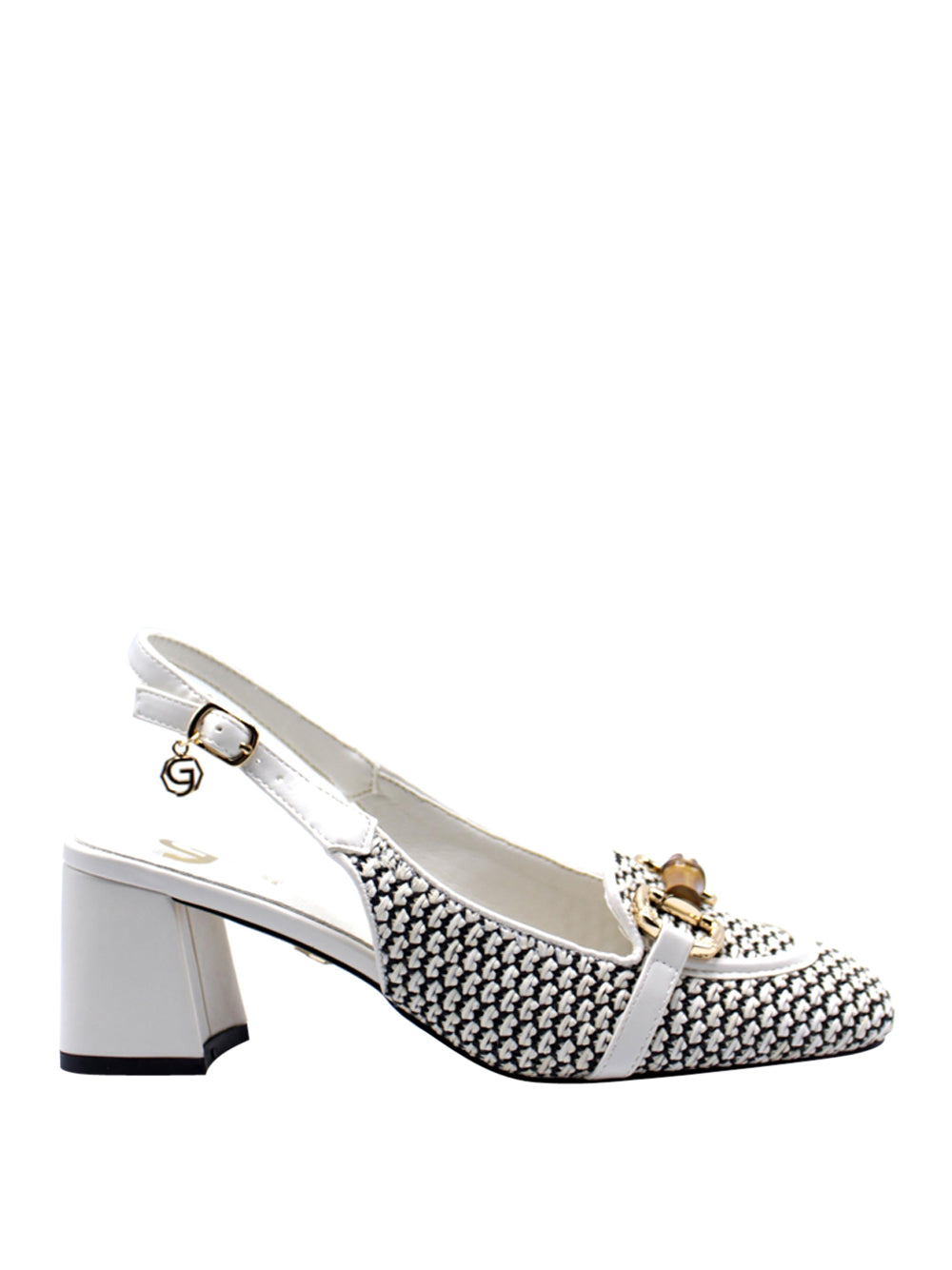 GOLD&GOLD Decollete sling back Donna - Nero modello 733