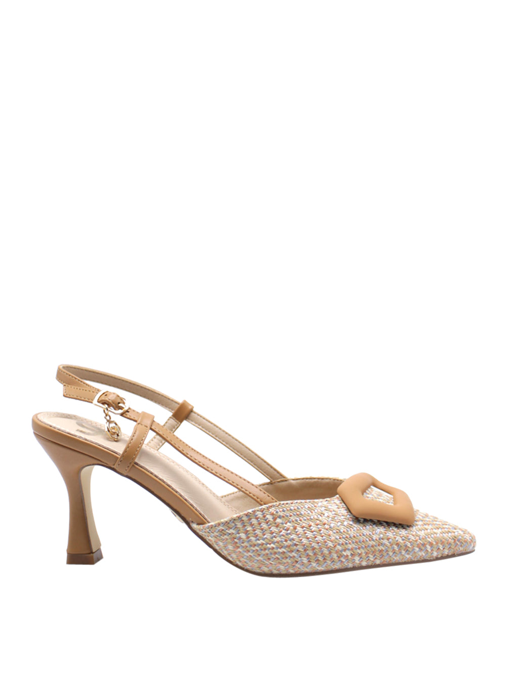 GOLD&GOLD Decollete sling back Donna - Camel modello GP777
