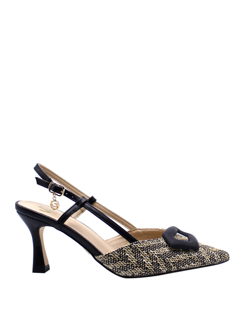 GOLD&GOLD Decollete sling back Donna - Nero modello GP777