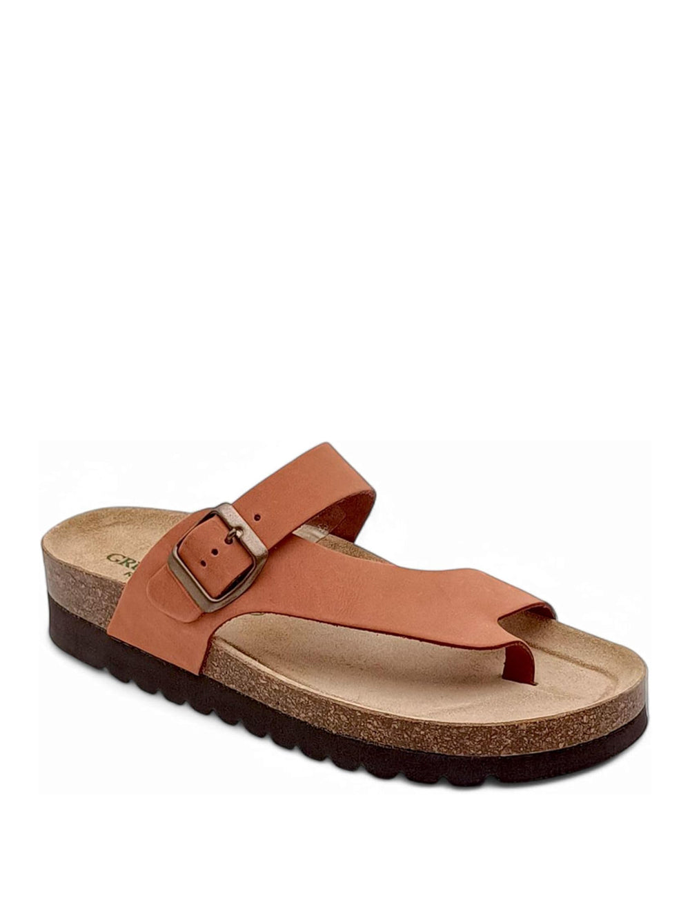 GRUNLAND Sandali infradito Donna - Mattone modello CB0327