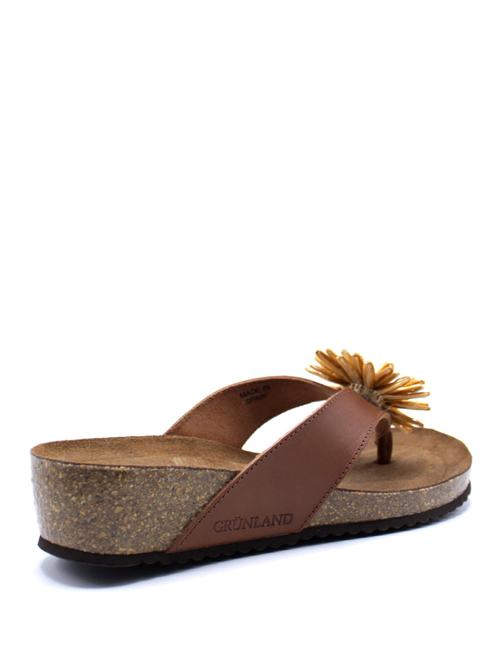 GRUNLAND Sandali infradito Donna - Cuoio modello CC0067