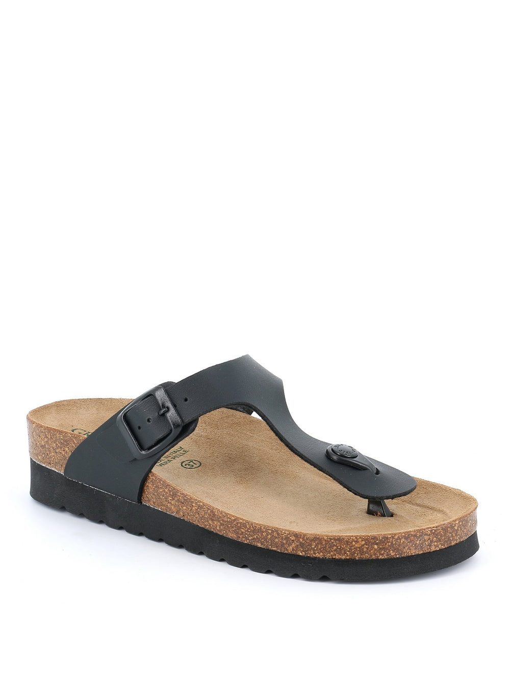 GRUNLAND Sandali infradito Donna - Nero modello CC2432