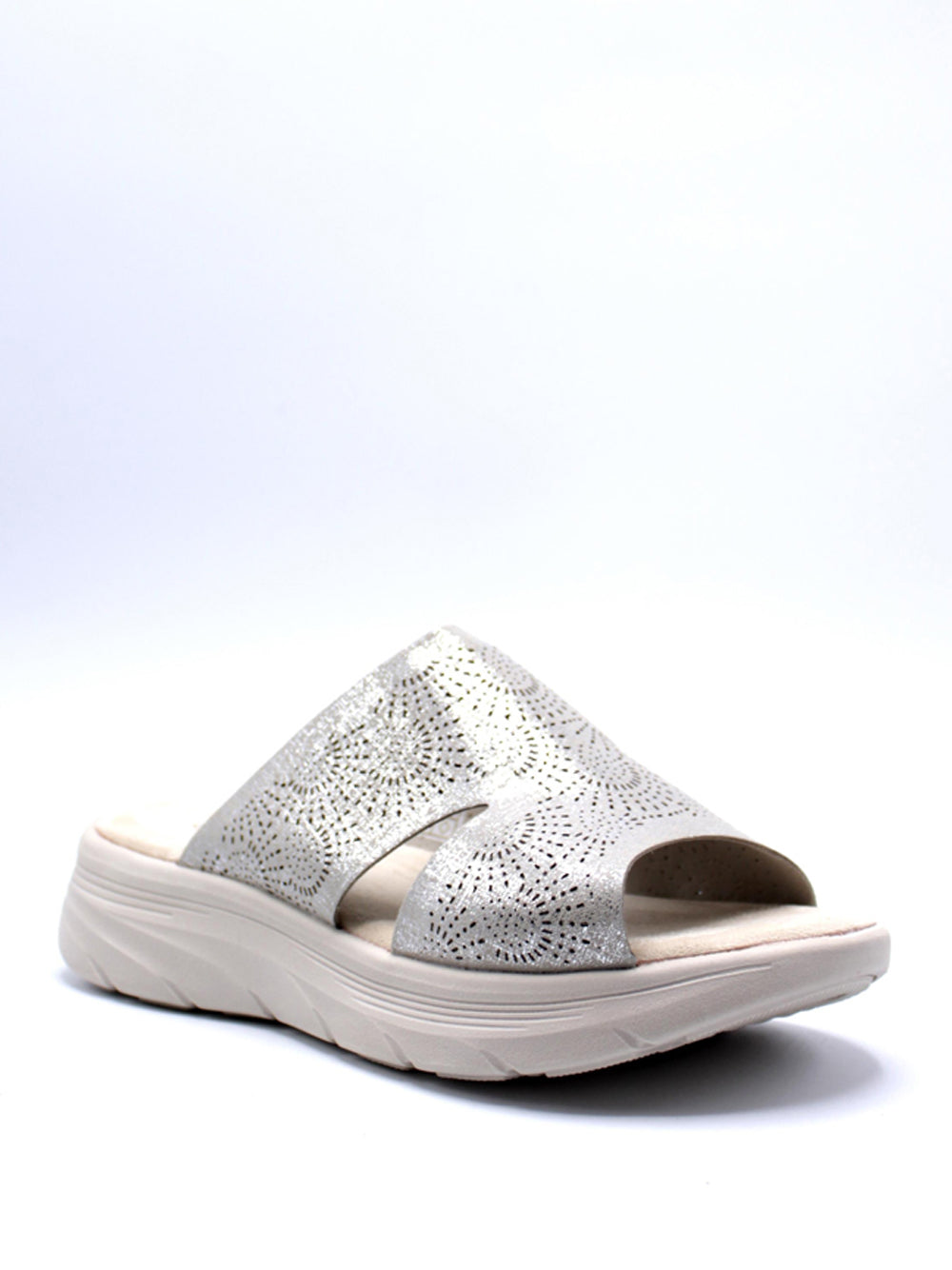 GRUNLAND Sandali con zeppa Donna - Grigio modello CI0886