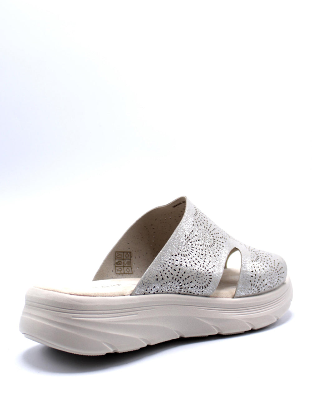 GRUNLAND Sandali con zeppa Donna - Grigio modello CI0886