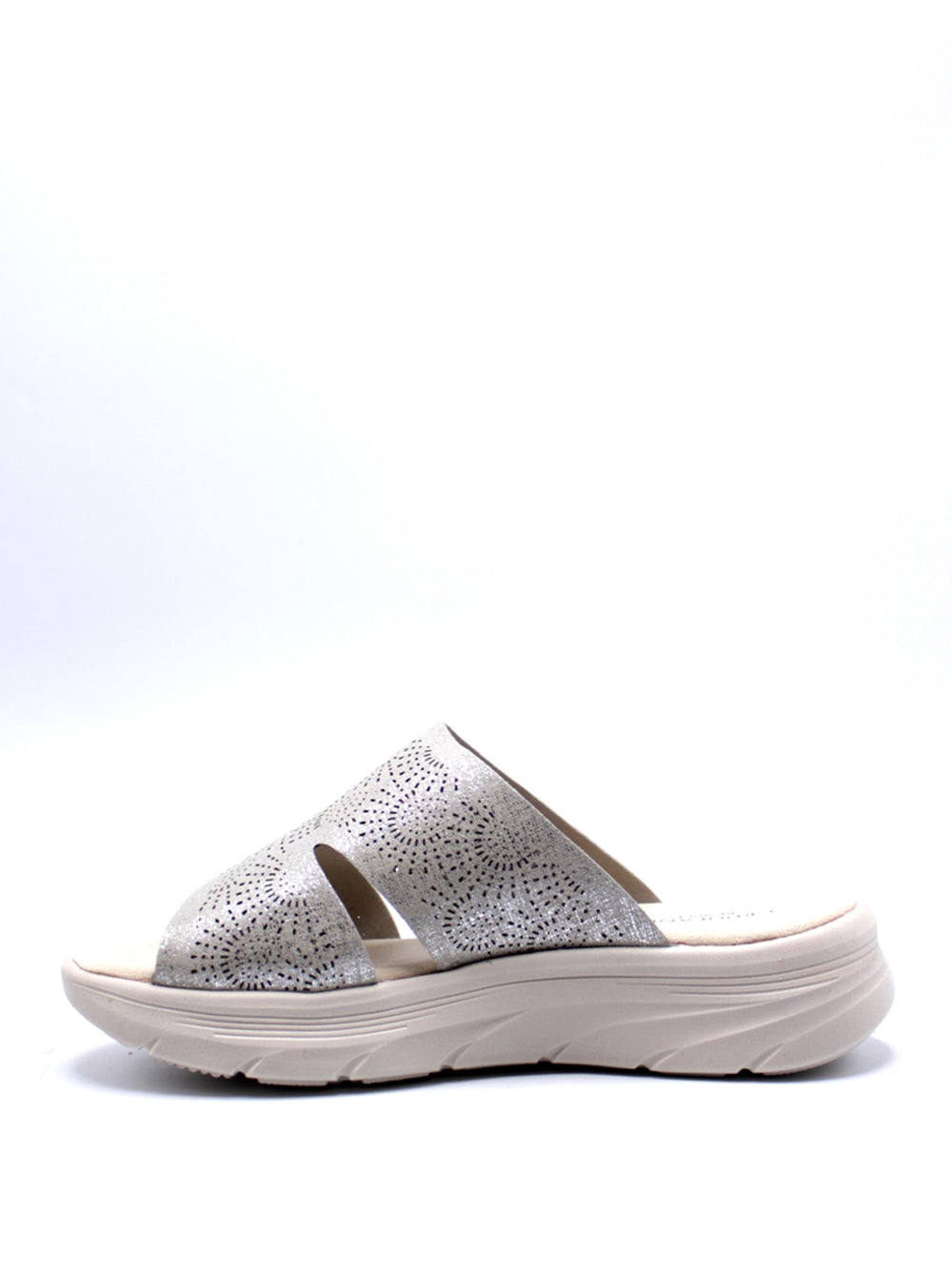 GRUNLAND Sandali con zeppa Donna - Grigio modello CI0886