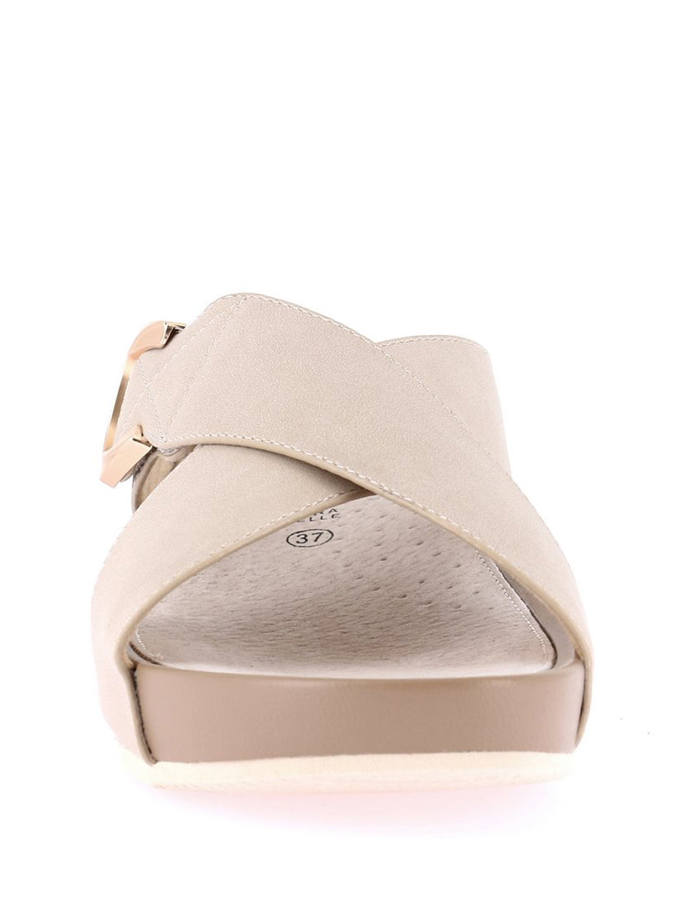 GRUNLAND Sandali con zeppa Donna - Beige modello CI1580