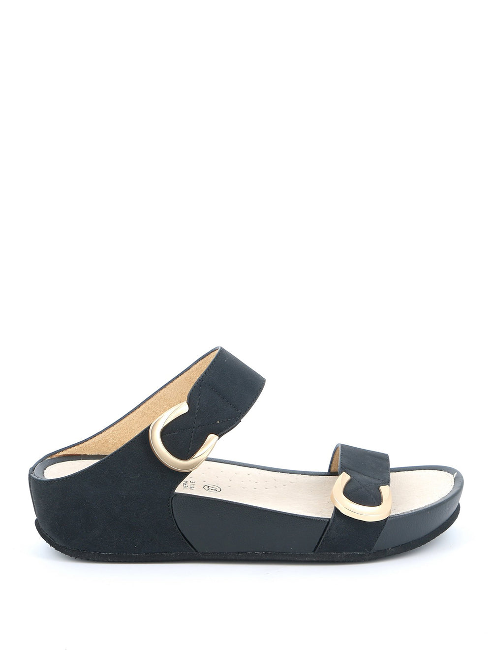 GRUNLAND Sandali con zeppa Donna - Nero modello CI2577