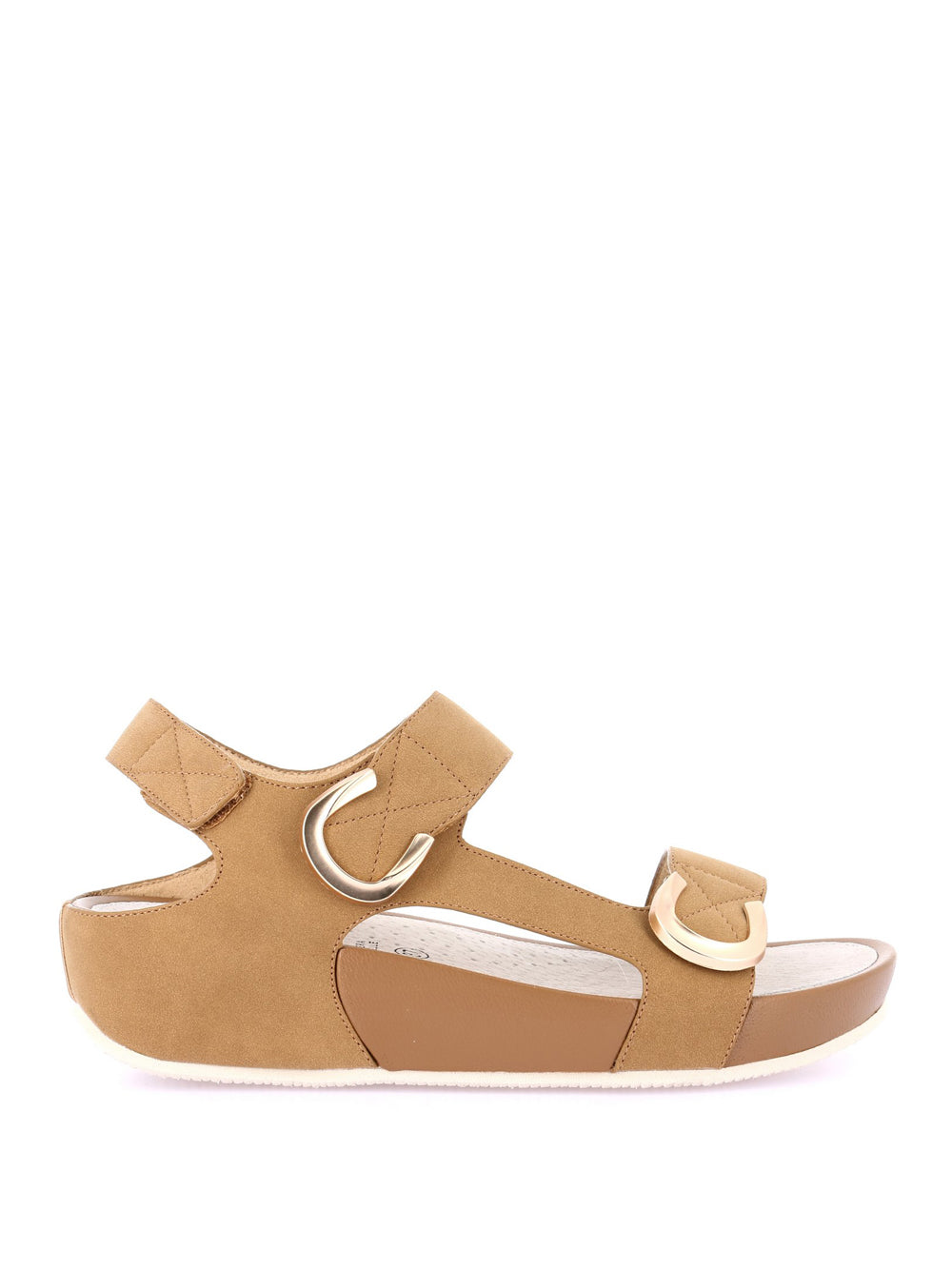 GRUNLAND Sandali con zeppa Donna - Cuoio modello SA1057