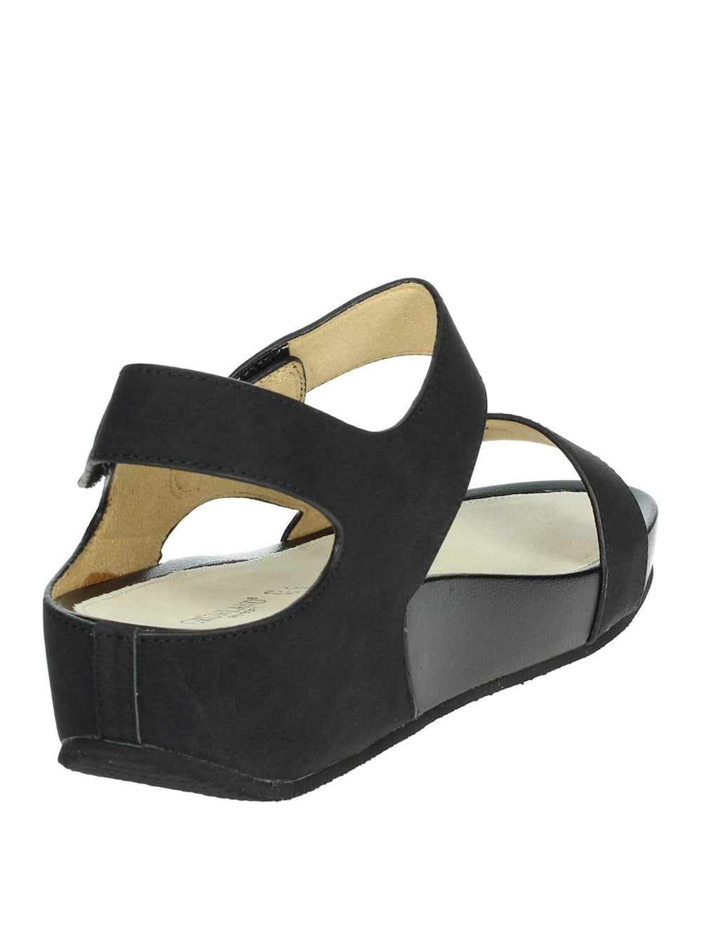 GRUNLAND Sandali con zeppa Donna - Nero modello SA1057