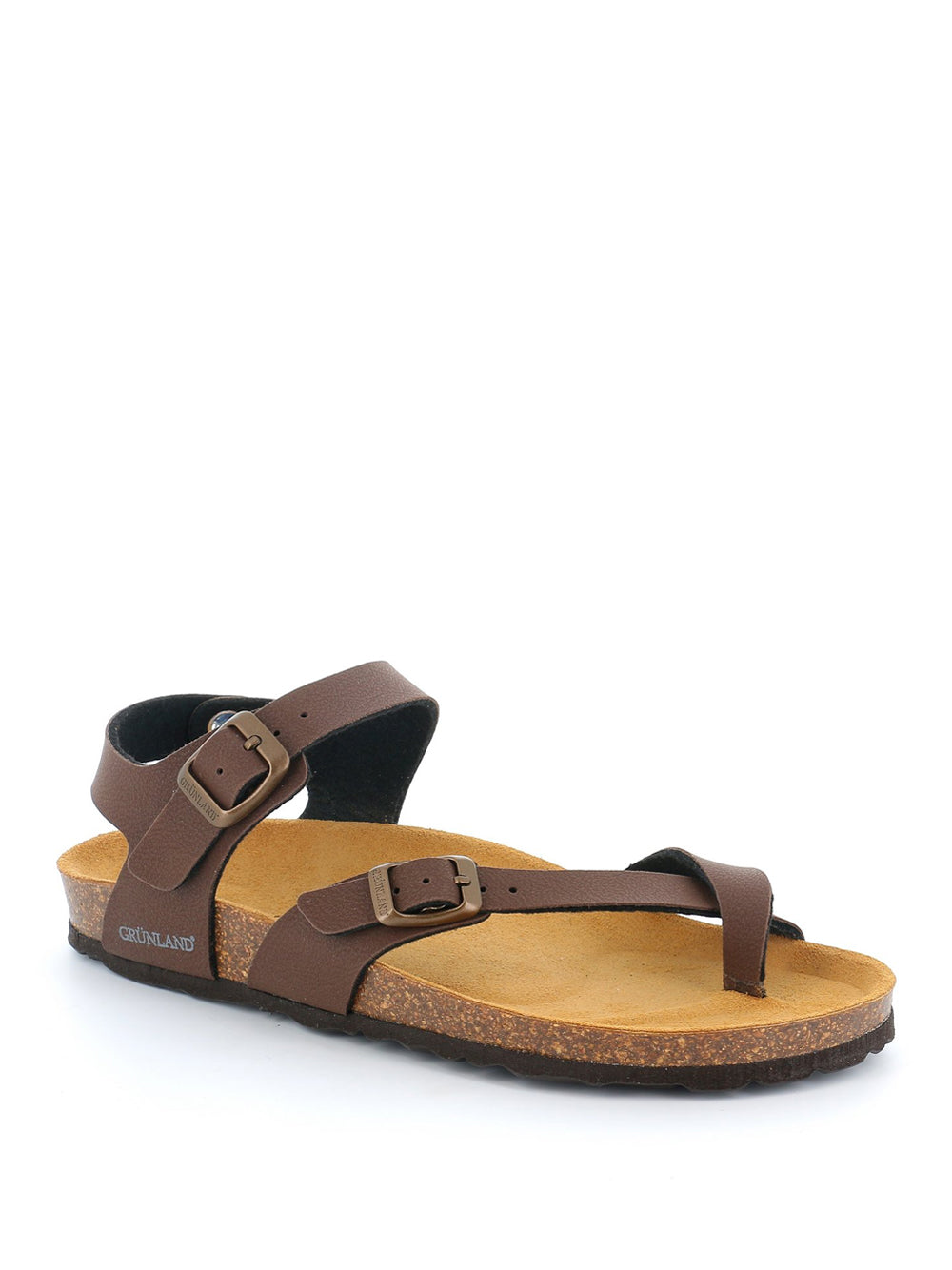 GRUNLAND Sandali infradito Donna - Marrone modello SB0004
