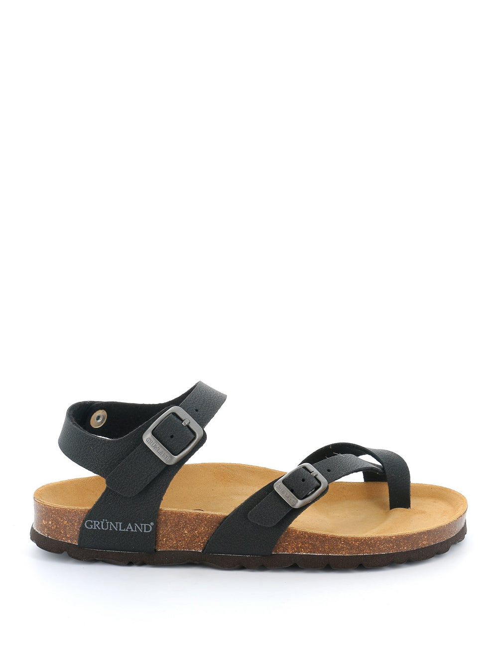 GRUNLAND Sandali infradito Donna - Nero modello SB0004
