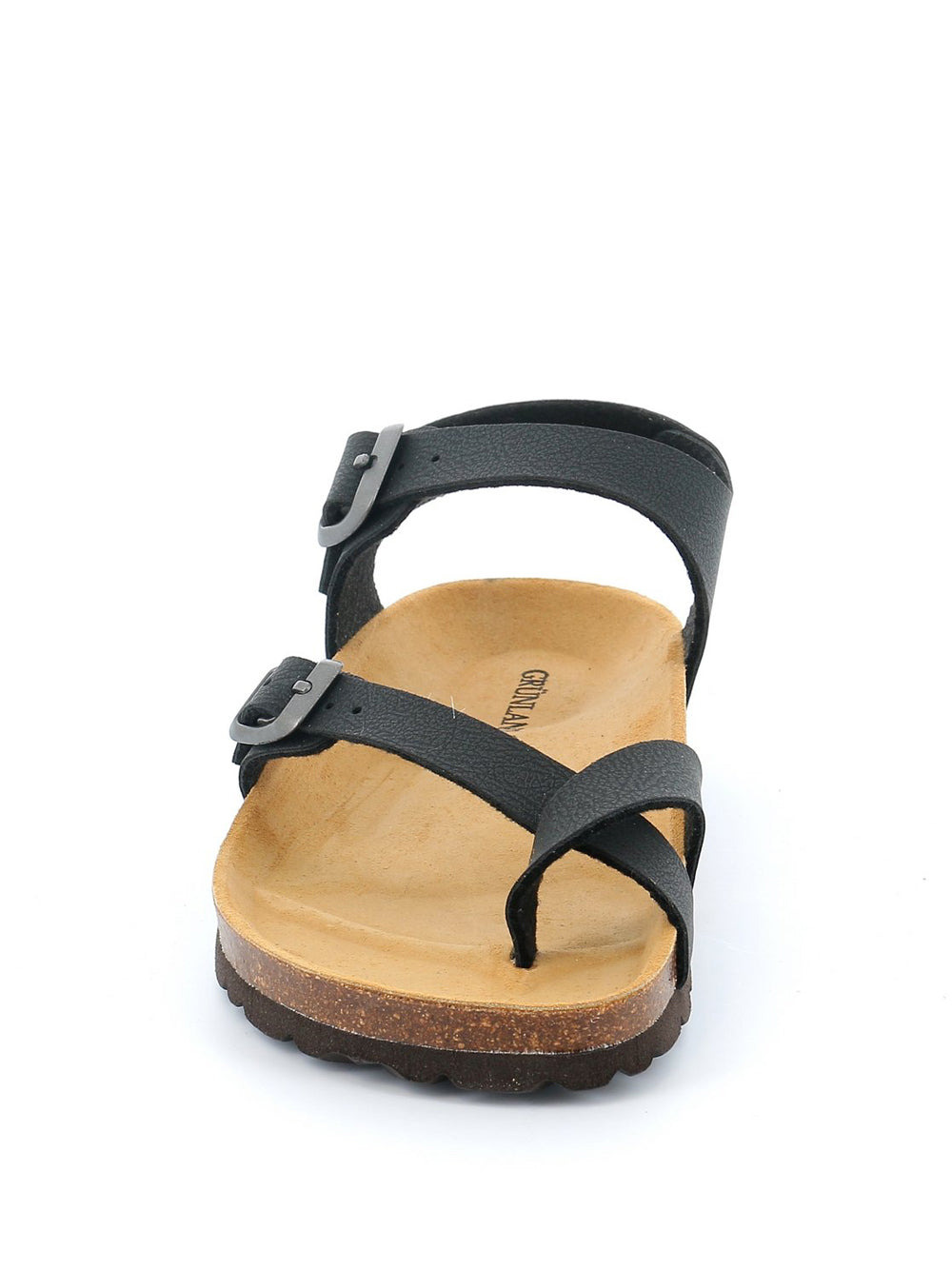 GRUNLAND Sandali infradito Donna - Nero modello SB0004