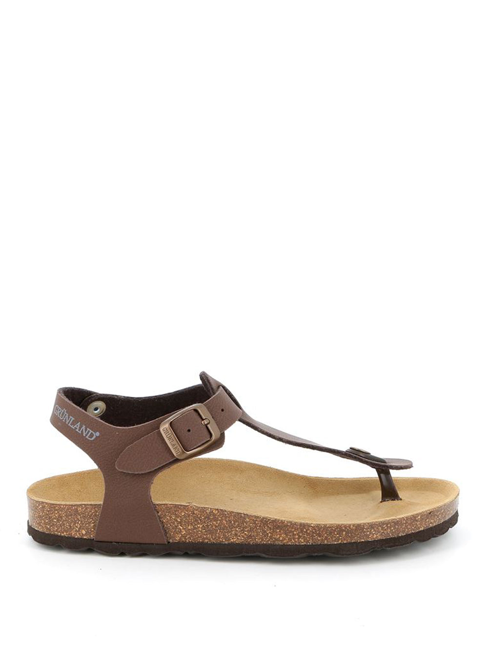 GRUNLAND Sandali infradito Donna - Marrone modello SB0215
