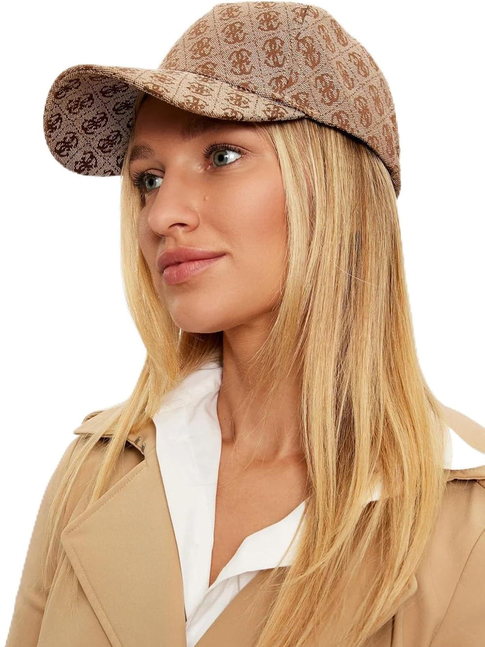 GUESS Cappello logato Donna - Bianco modello AW5184POL03