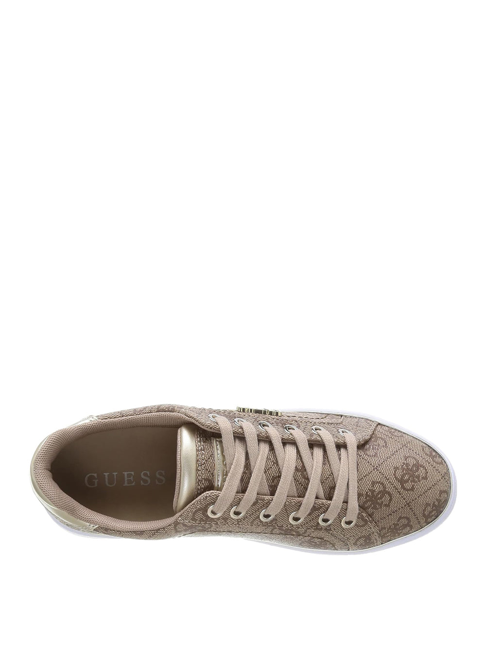 GUESS Sneakers logato Donna - Beige modello FL7BKIFAL12