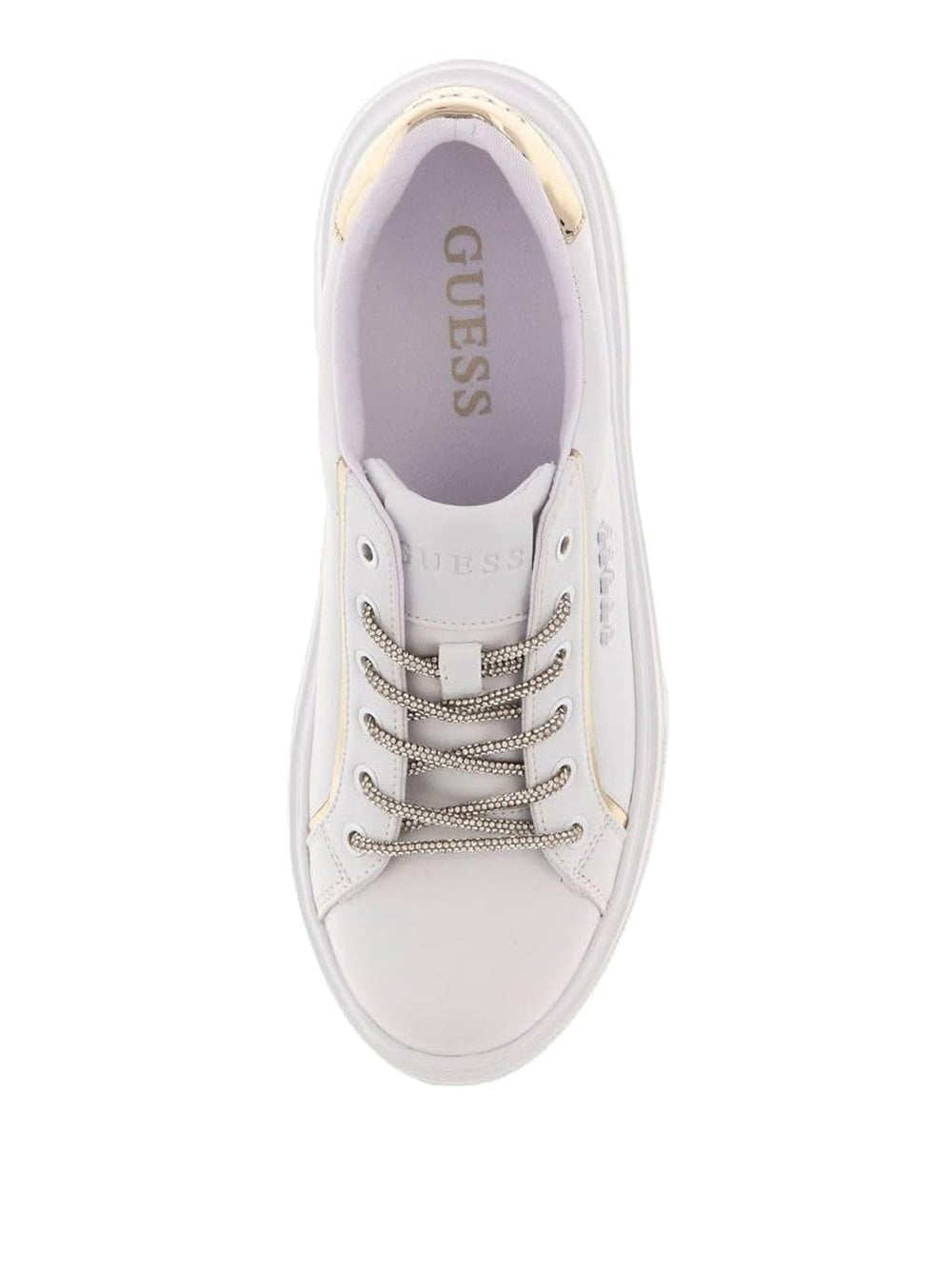 GUESS Sneakers platform Donna - Bianco modello FLJMRIELE12