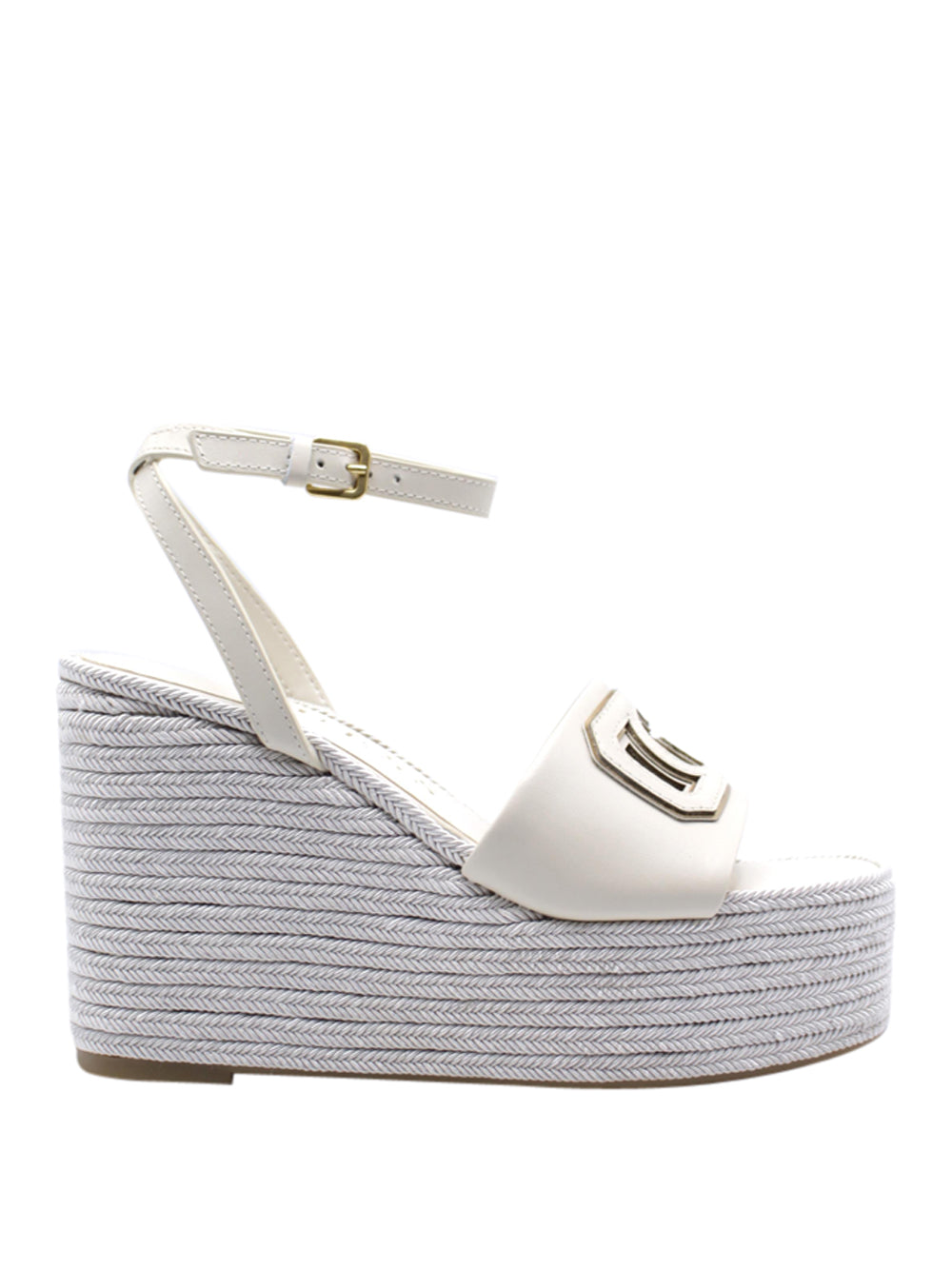GUESS Sandali con zeppa Donna - Crema modello FLJTANLEA04