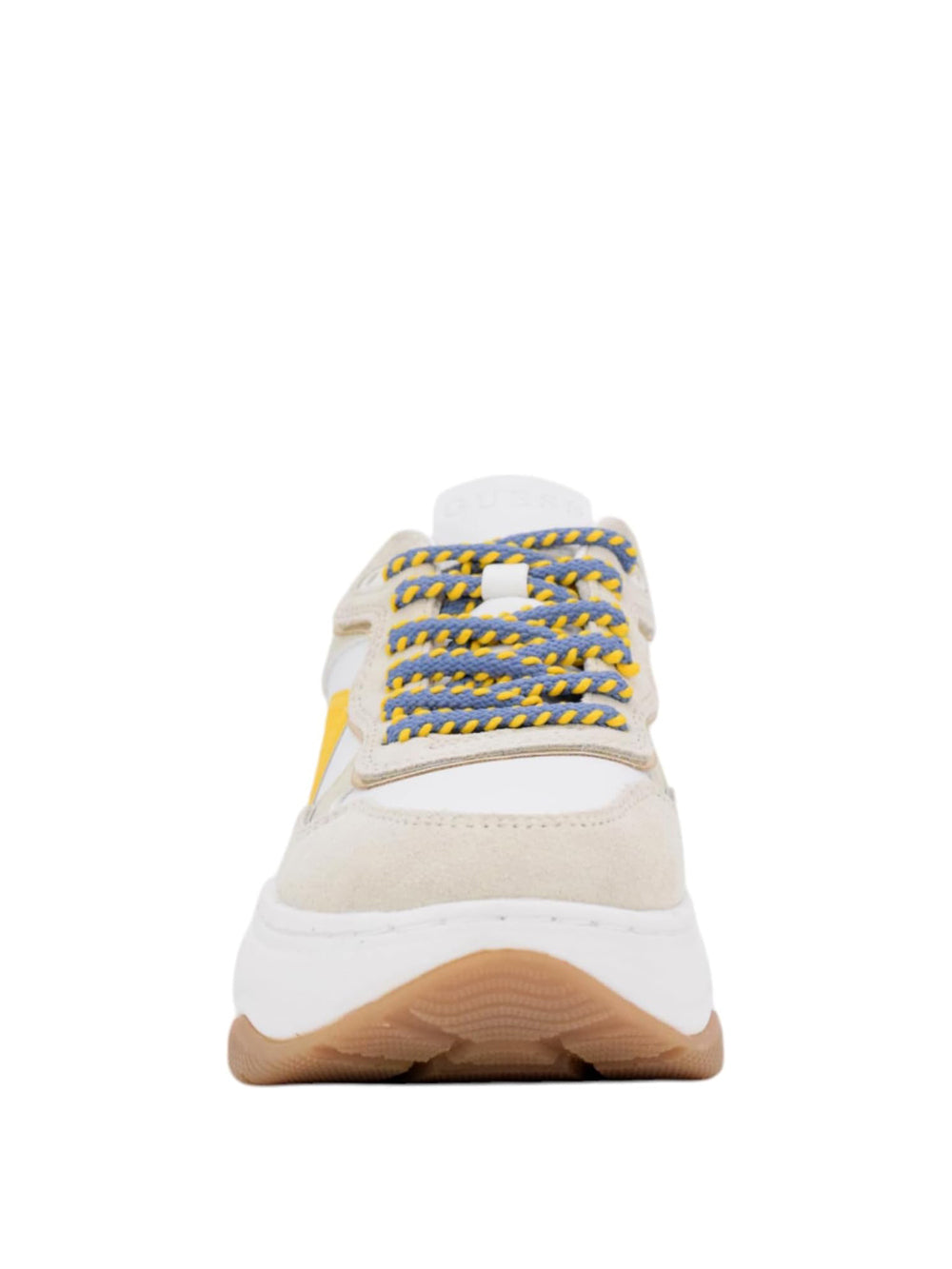 GUESS Sneakers platform Donna - Beige modello FLPHAPPEL12