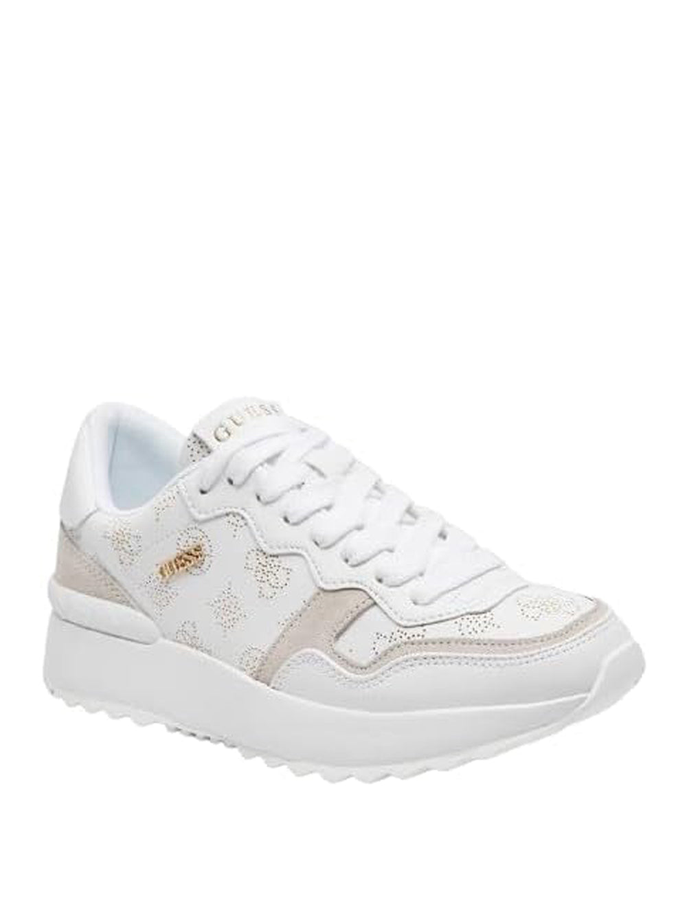 GUESS Sneakers platform Donna - Bianco modello FLPVI3LEL12
