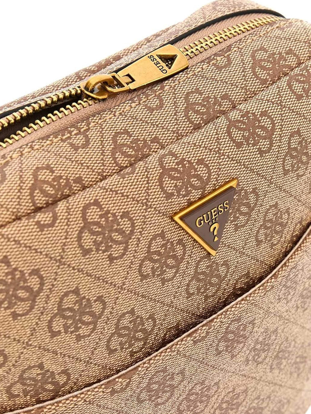 GUESS Borsa a Tracolla logato Uomo - Beige modello HMTOLOP4258