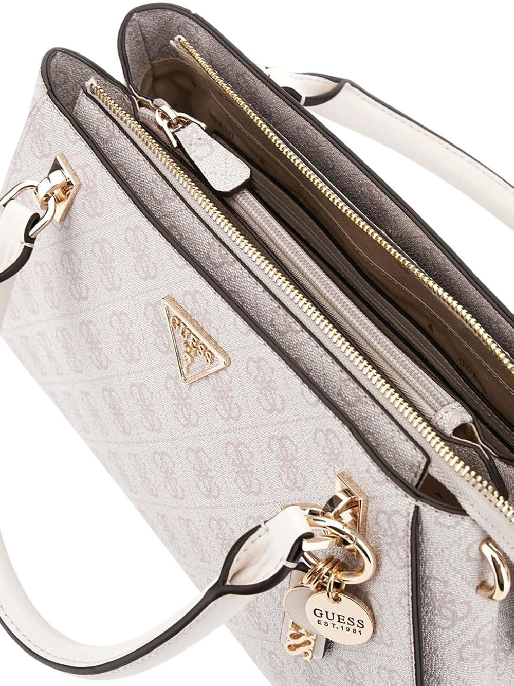 GUESS Borsa a Mano logato Donna - Grigio modello HWBD7879070