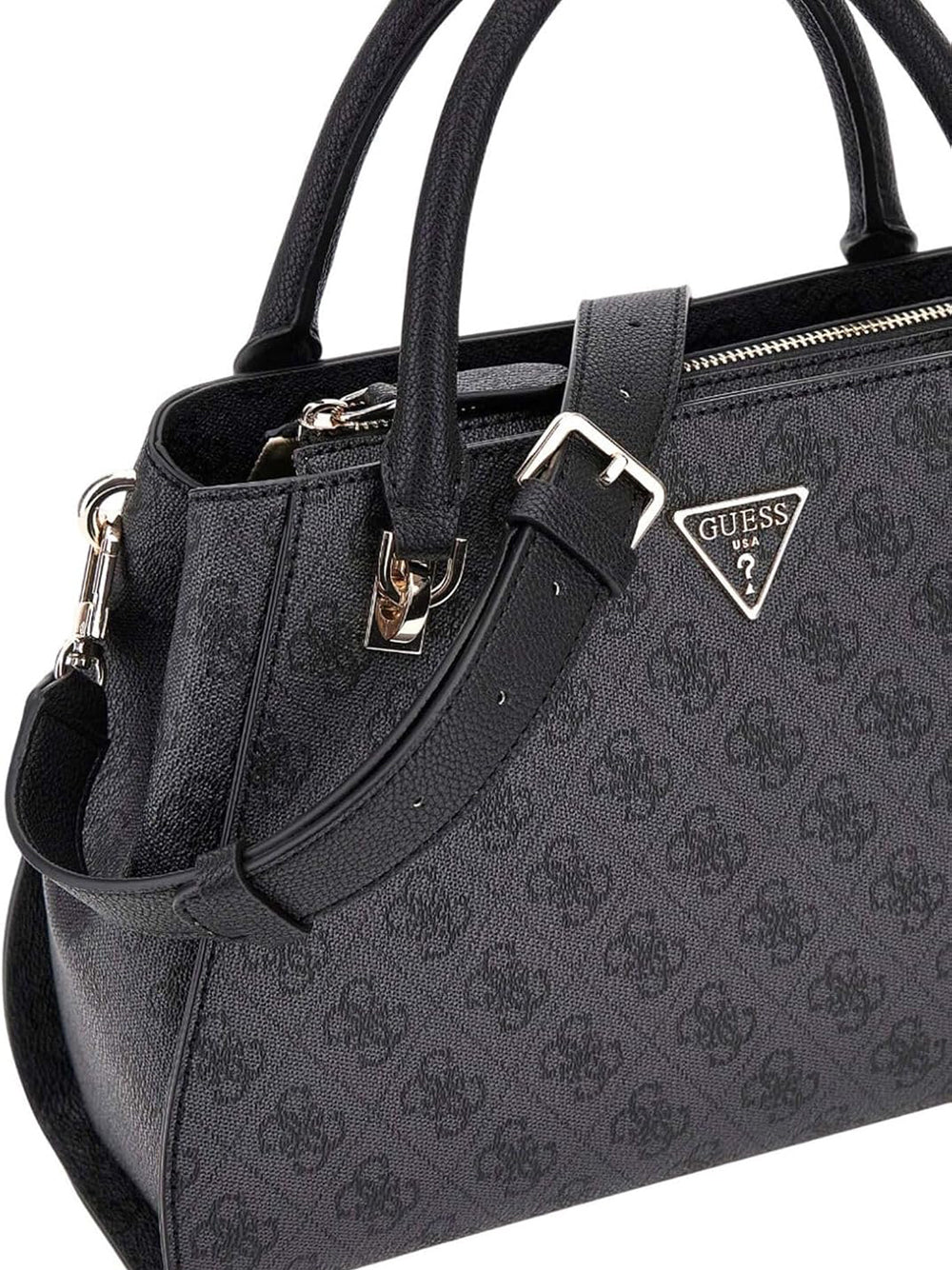 GUESS Borsa a Mano logato Donna - Nero modello HWBG7879070