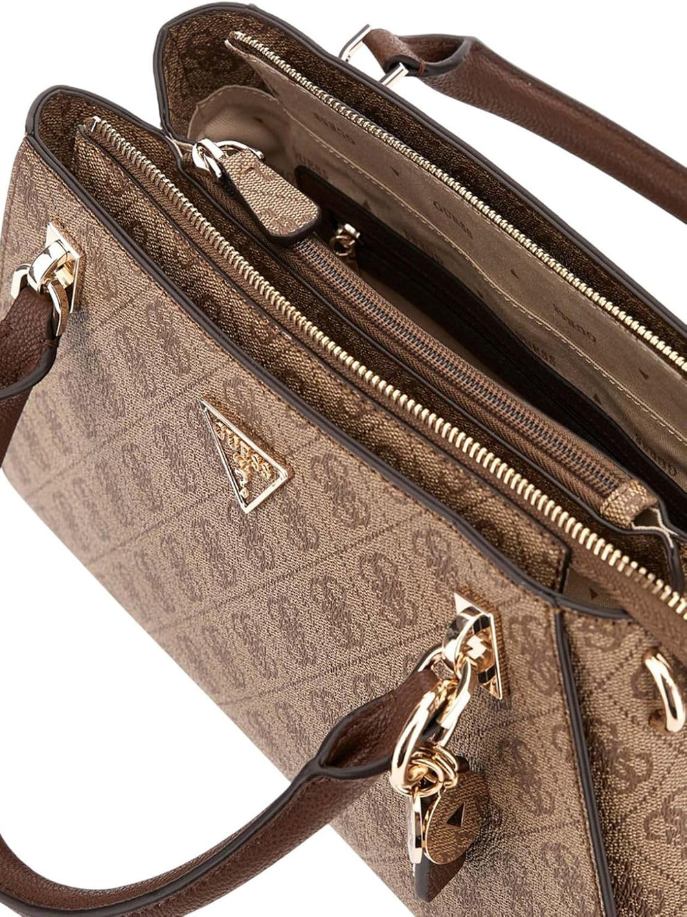 GUESS Borsa a Mano logato Donna - Beige modello HWBG7879070