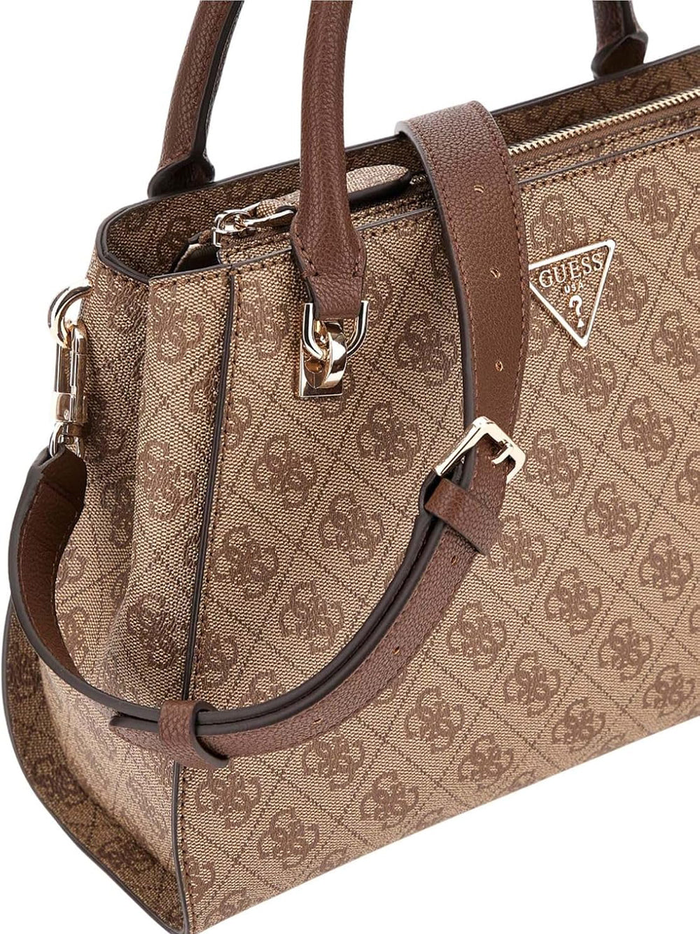 GUESS Borsa a Mano logato Donna - Beige modello HWBG7879070