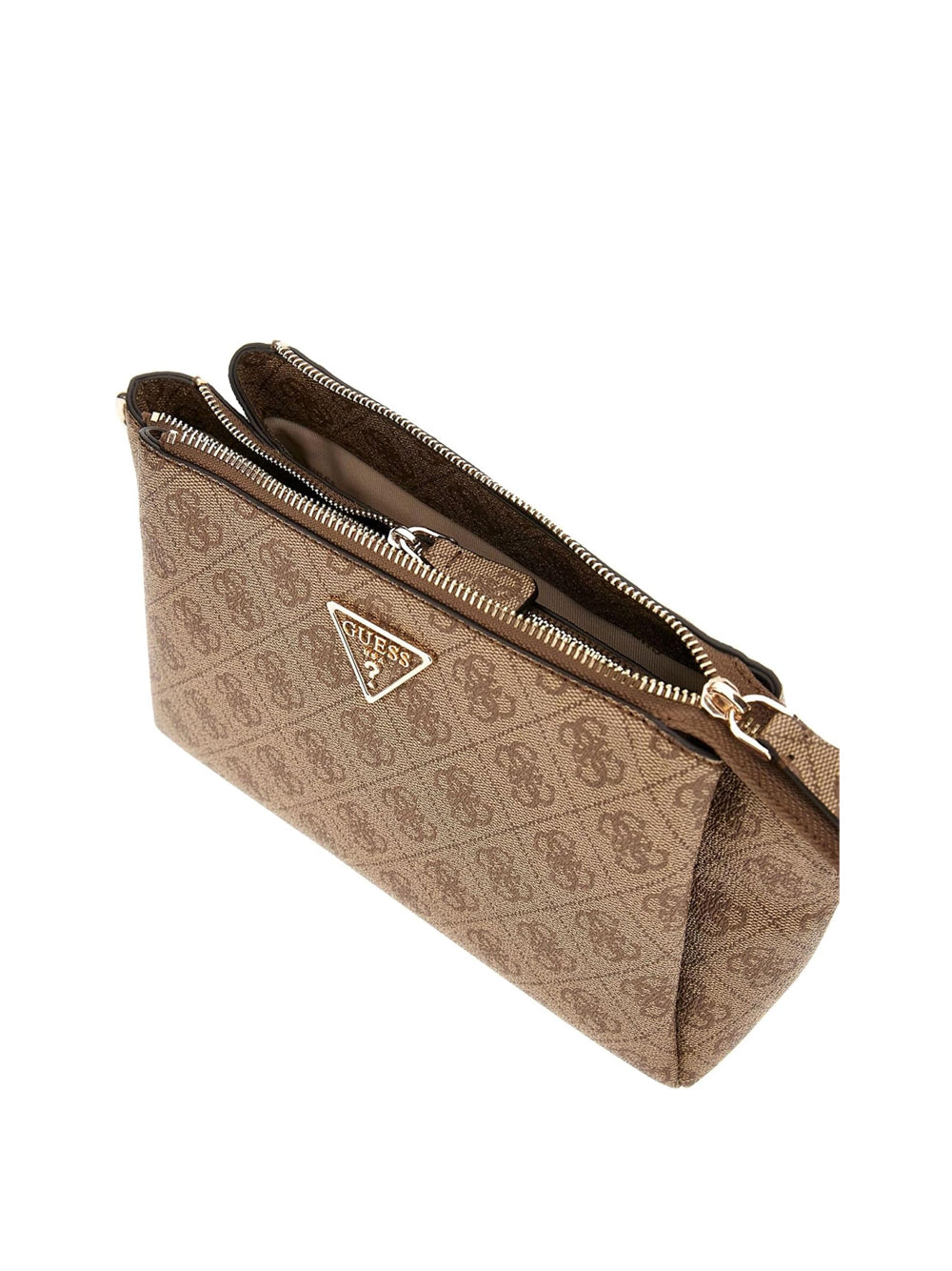 GUESS Borsa a Tracolla logato Donna - Beige modello HWBG7879120