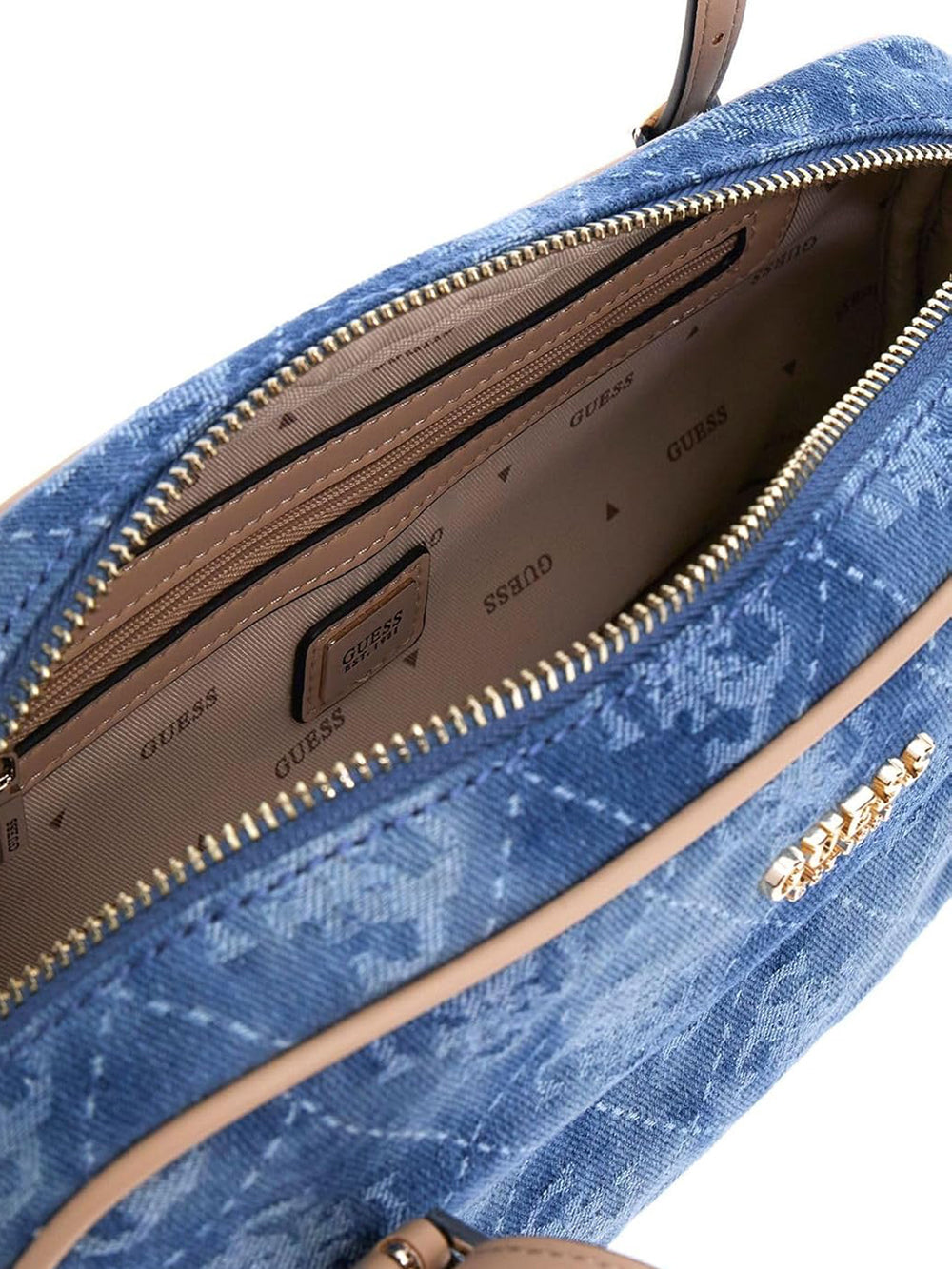 GUESS Borsa a Spalla logato Donna - Blu modello HWDG9645080