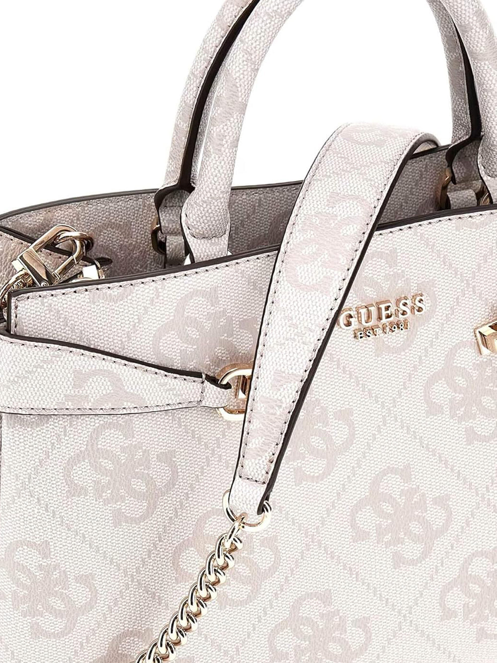 GUESS Borsa a Mano logato Donna - Beige modello HWOS9639060