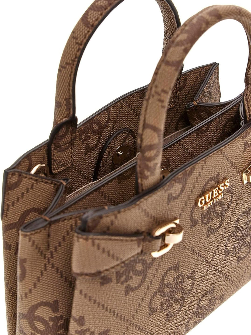 GUESS Borsa a Mano logato Donna - Beige modello HWOS9639760