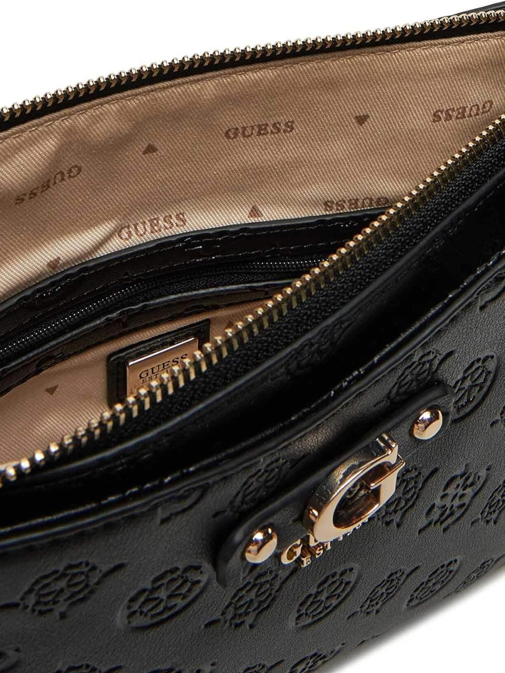 GUESS Borsa a Tracolla logato Donna - Nero modello HWPD9529120