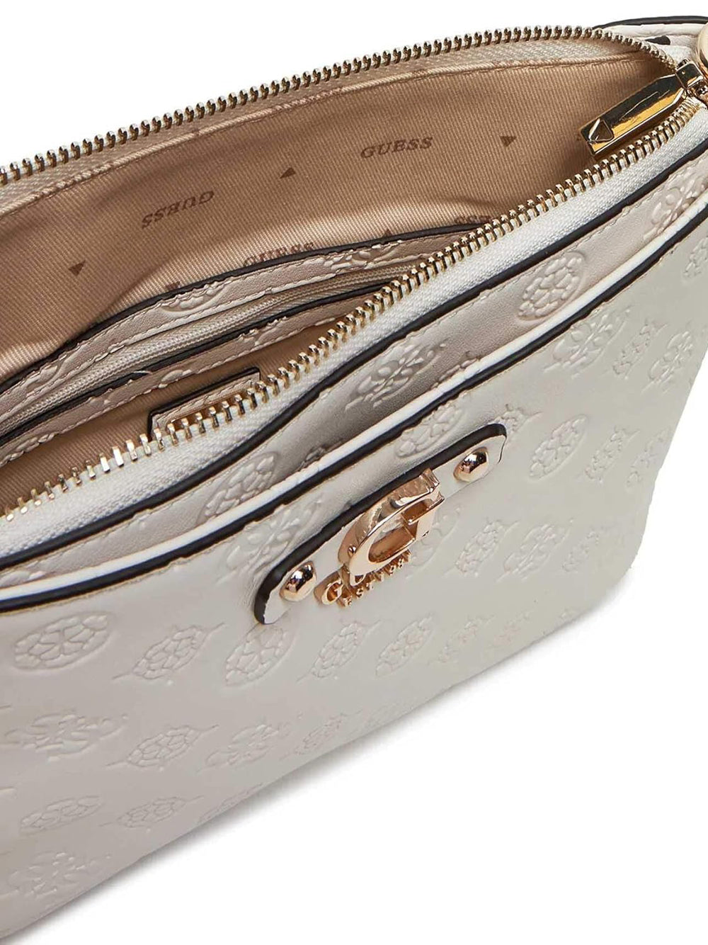 GUESS Borsa a Tracolla logato Donna - Bianco modello HWPD9529120
