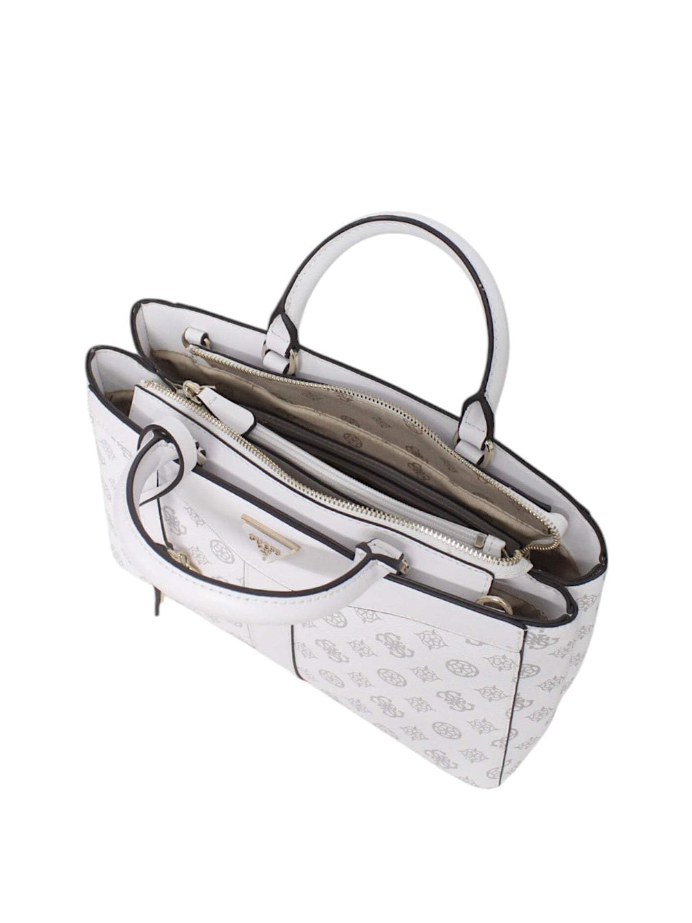 GUESS Borsa a Mano logato Donna - Bianco modello HWPG9521060