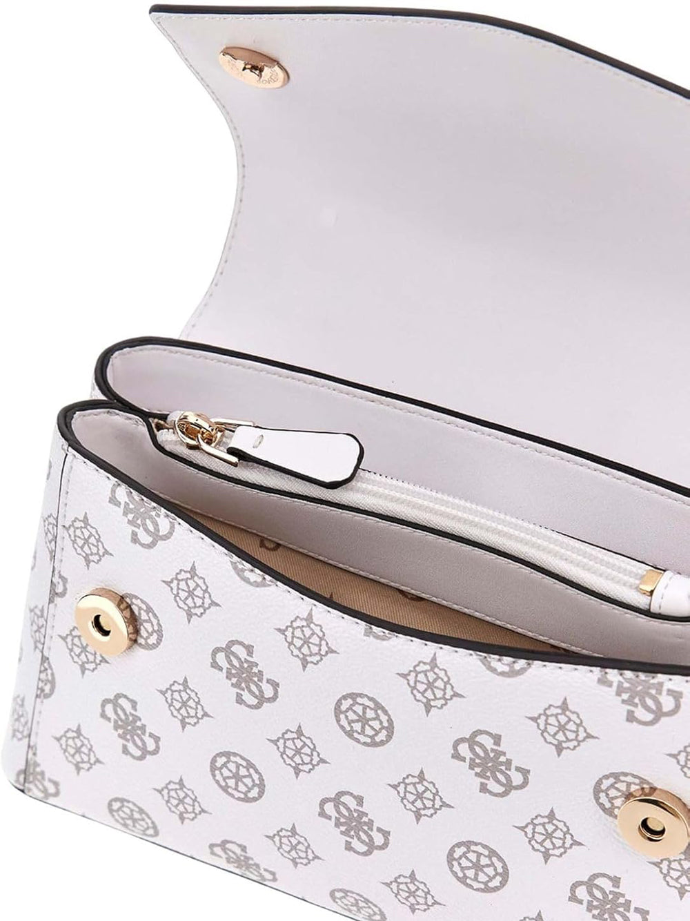 GUESS Borsa a Tracolla logato Donna - Bianco modello HWPG9521210