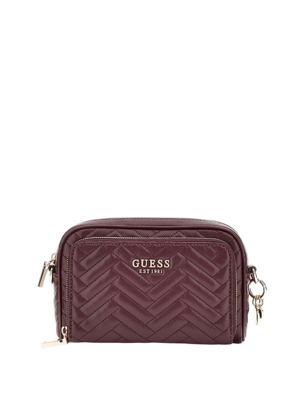 GUESS Borsa a Tracolla Trapuntata Donna - Viola modello HWQG9508140