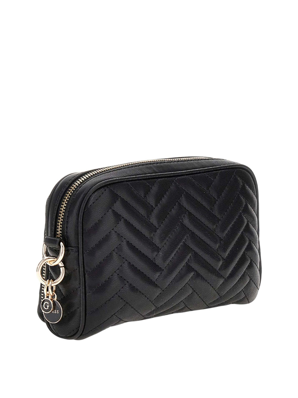 GUESS Borsa a Tracolla Trapuntata Donna - Nero modello HWQG9508140