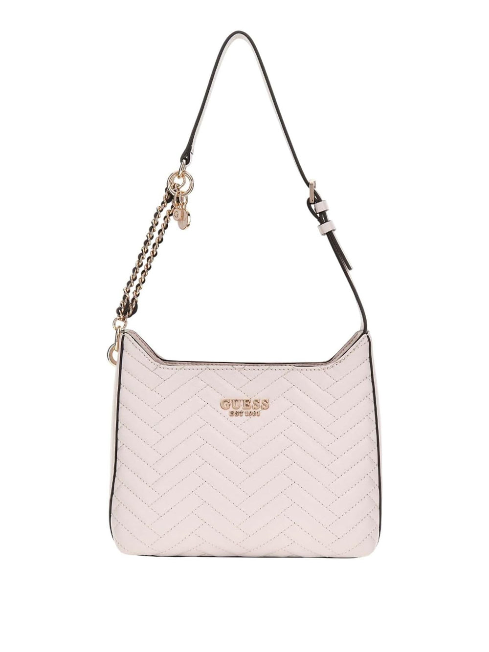 GUESS Borsa a Spalla Trapuntata Donna - Bianco modello HWQG9508180