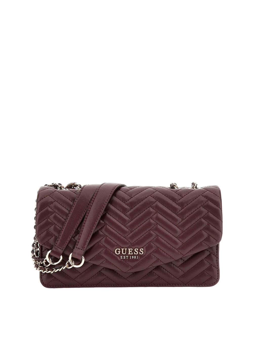 GUESS Borsa a Tracolla Trapuntata Donna - Viola modello HWQG9508210