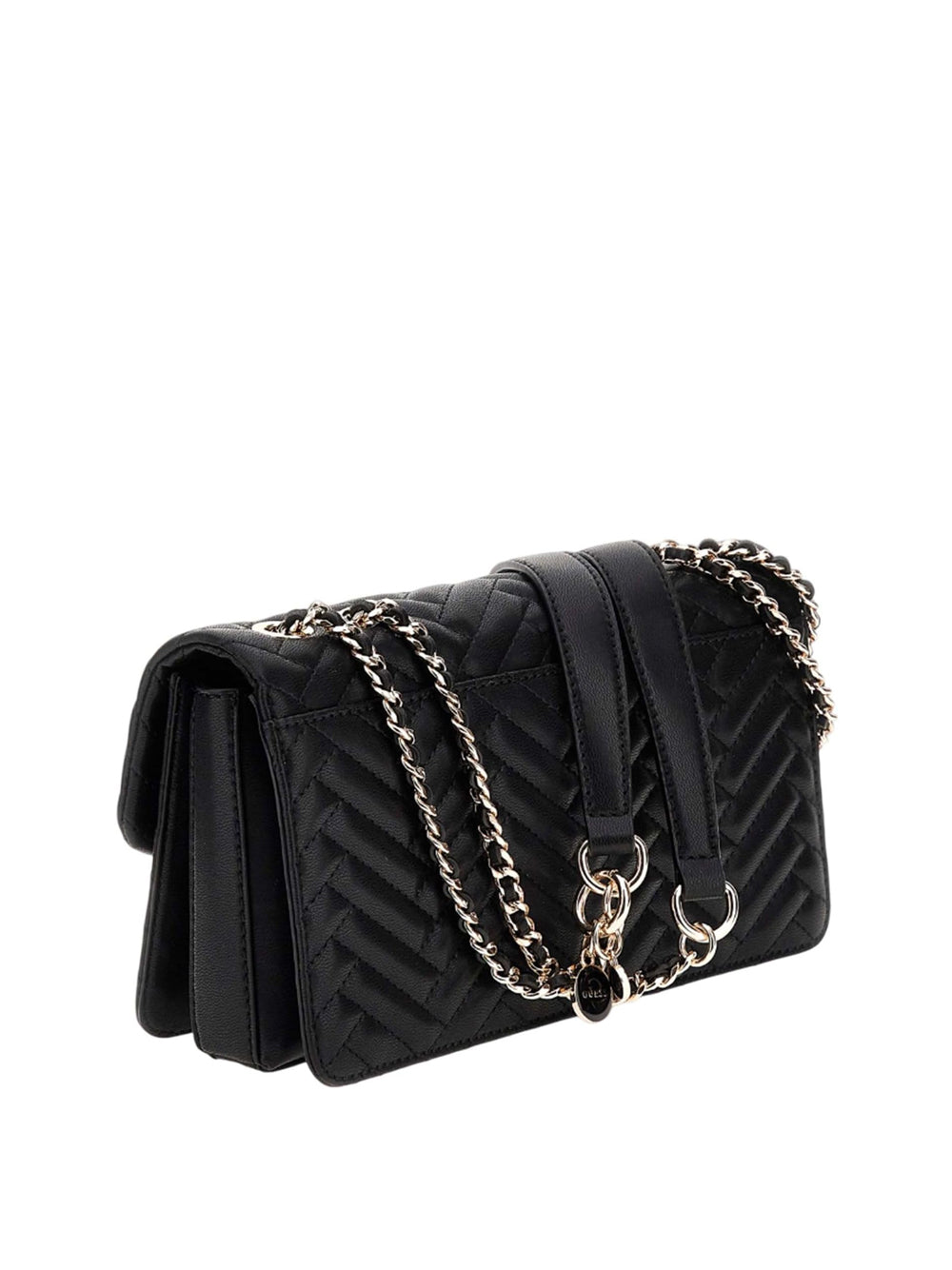 GUESS Borsa a Tracolla Trapuntata Donna - Nero modello HWQG9508210