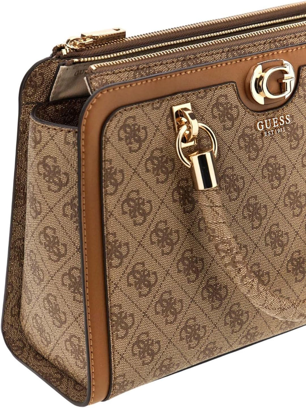 GUESS Borsa a Mano logato Donna - Beige modello HWSG9540060