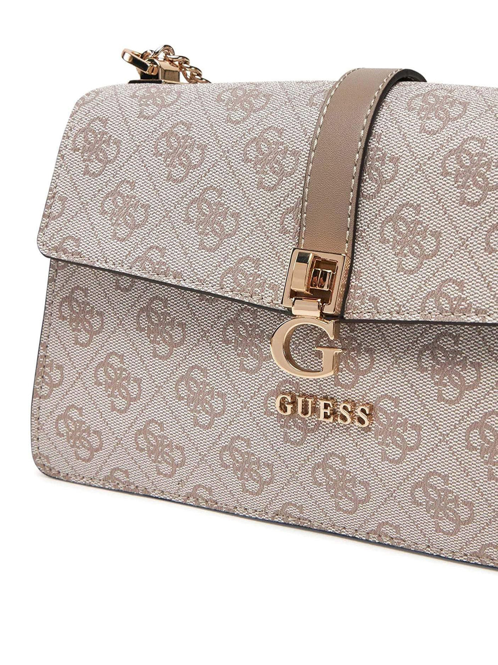 GUESS Borsa a Tracolla logato Donna - Dark Taupe Logo modello HWSG9629210